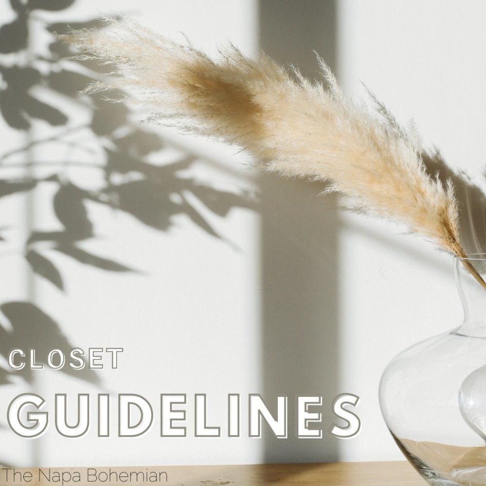 Closet Guidelines - Please Read - image 1